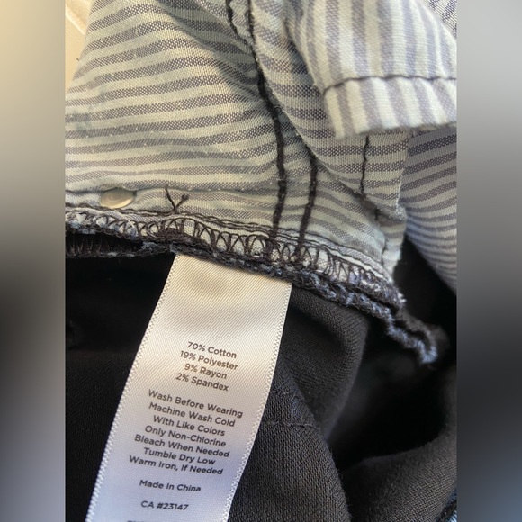 Talbots Flawless Five Pocket Dark Wash Jegging Stretch Denim Jeans Size 14 - Picture 9 of 9